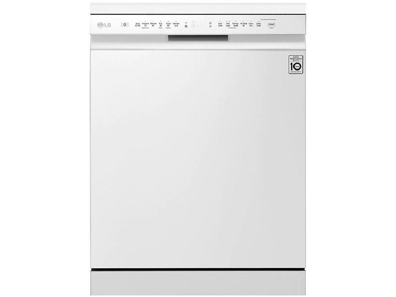 غسالة صحون LG سعة 14 قطعة ابيض 9 برامج DFB512FW