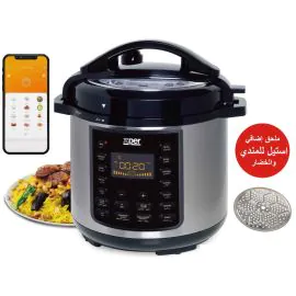 قدر ضغط اكسبير 6 لتر 1000 واط جرانيت ملحق للمندي واي فاي XPPC1006