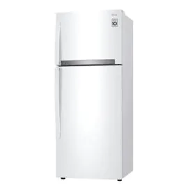 ثلاجة LG بابين 15.4 قدم ابيض LT17HBHWLN