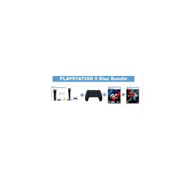 بلاي ستيشن 5 Disc+ Dual Black+Gran Turismo7+W2k22 موديل CFI-1116A-DS-GT