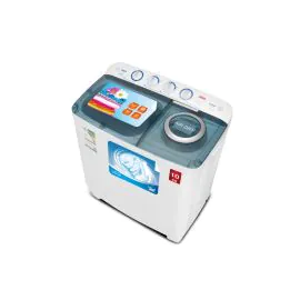 غساله هام حوضين 10 كيلو أبيض HWM10000-21N