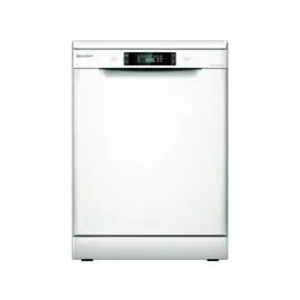 غسالة صحون شارب 14 مكان 8 برامج ابيض QW-MA814K-WH3