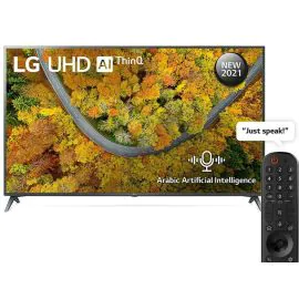 تلفزيون فائق الوضوح UHD من إل جي بدقة 4K مقاس 70 بوصة من السلسلة 75، معالج رباعي النواة،70UP7550PVD 