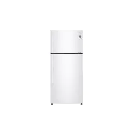 ثلاجة LG بابين 16.9 قدم ابيض LT18CBBWLN