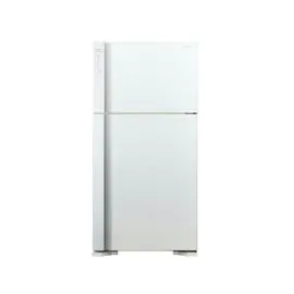 ثلاجة هيتاشي بابين 18 قدم ابيض R-V660PS7K TWH