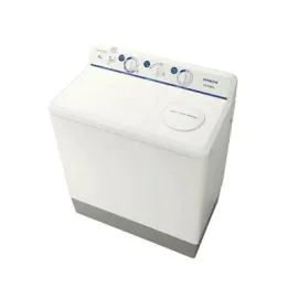 غسالة هيتاشي حوضين 8 ك ابيض PS-998FJ 22056A WH