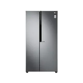 ثلاجة LG دولابى 21.6 قدم فضي غامق LS24GBBDLN