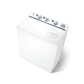 غسالة هيتاشي حوضين 13 ك ابيض PS-1305FJ 2206A WH