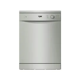 غسالة صحون اكسبير فضي 14 مكان 6 برامج DW1400SXP20