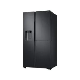 ثلاجة سامسونج 3 باب 21.2 قدم أسود مطفي RS65R5691B4C