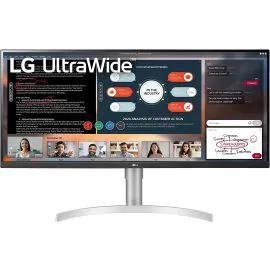 LG شاشة عرض UltraWide™ Full HD IPS بخاصية HDR بحجم 34 بوصة 75 هرتز بتقنية ™AMD FreeSync