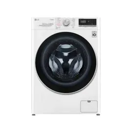 غسالة  LG اتوماتيك 9 ك ابيض فتحة امامية تنشيف 100% WSV0906WH