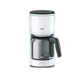 صانعة قهوة براون 1000 واط ابيض KF3100