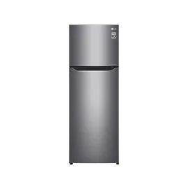 ثلاجة LG  بابين 11 قدم فضى LT12CBBDIN