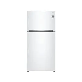 ثلاجة LG بابين 20.9 قدم ابيض LT22HBHWLN