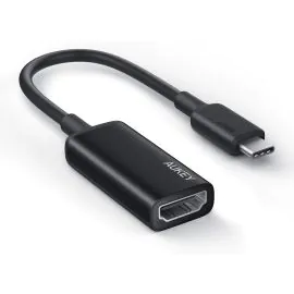 محول أوكي ,  HDMI USB-C الى HDMI Adapter ,أسود