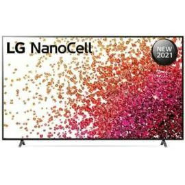 LG نانوسيل 4K حقيقي 75 بوصة السلسلة 75 ,ألوان نانو, معالج رباعي النواة 4K ,شاشة سينمائية 75NANO75VPA