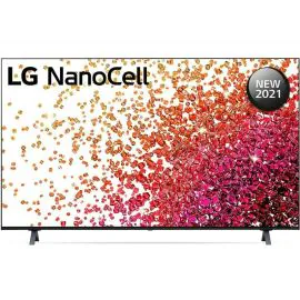 تلفزيون NanoCell من إل جي بدقة 4K حقيقية مقاس 65 بوصة من السلسلة 75، ألوان خلايا النانو،65NANO75VPA 