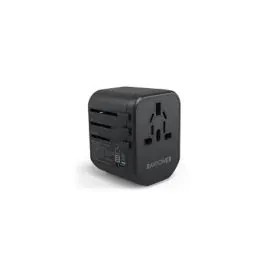 راف باور‎‎ ‎RP‎-‎PC1033‎‎ ‎20‎W ‎3‎‎-‎Port Travel Charger‎ ‎محول طاقة ,أسود 