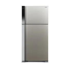 ثلاجه هيتاشي 19.4 قدم بابين سلفر R-V700PS7K-1 BSL