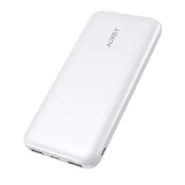 أوكي بطاريه متنقله, 20 واط, PD 10،000 مللي أمبير ومنفذ USB-C ,أبيض