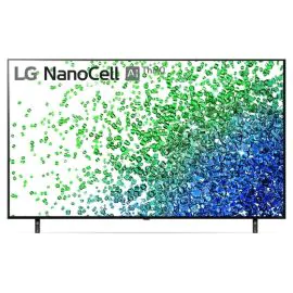 تلفزيون NanoCell من إل جي بدقة 4K حقيقية مقاس 55 بوصة من السلسلة 80، ألوان خلايا النانو،55NANO80VPA 