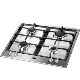 سطح تيرم 62 سم 4 عيون غاز استيل إيطالي زهر TRMBH60CIG
