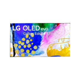 تلفاز LG OLED مقاس 65 بوصة من سلسلة G2، مع HDR (النطاق الديناميكي العالي) السينمائي بدقة 4K تصميم Gallery Design والمزوّد بإمكانية تعتيم البكسل بتقنية AI ThinQ للتلفزيون الذكي بنظام التشغيل WebOS, OLED65G26LA