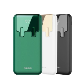 ريتشي , بطارية متنقله, 10000mAh PD,رصاصي